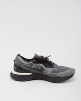 Nike Epic React Flyknit Grey / Black Trainers - UK9.5