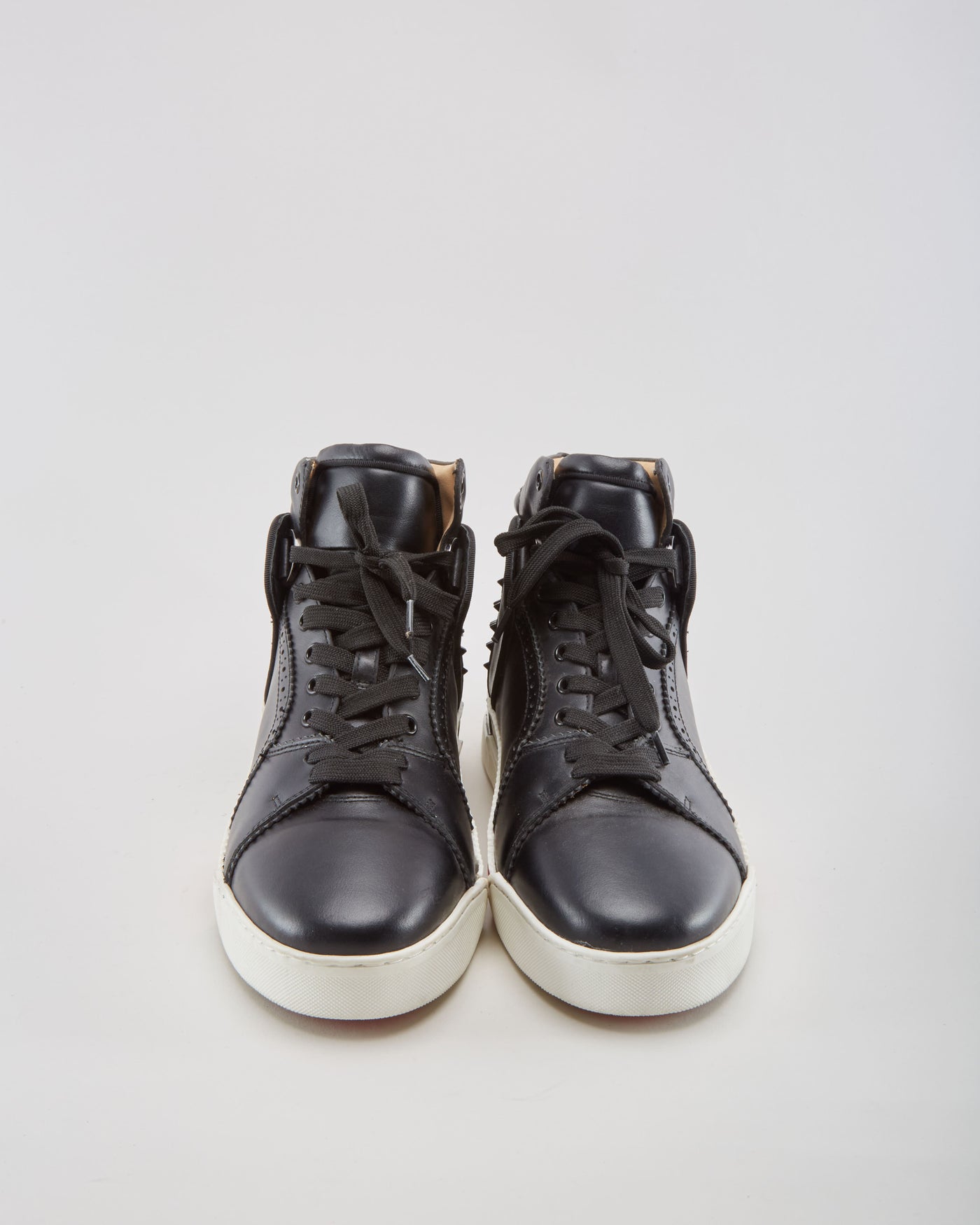 Christian Louboutin Black Leather Shoes - Mens UK 9