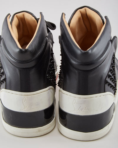 Christian Louboutin Black Leather Shoes - Mens UK 9