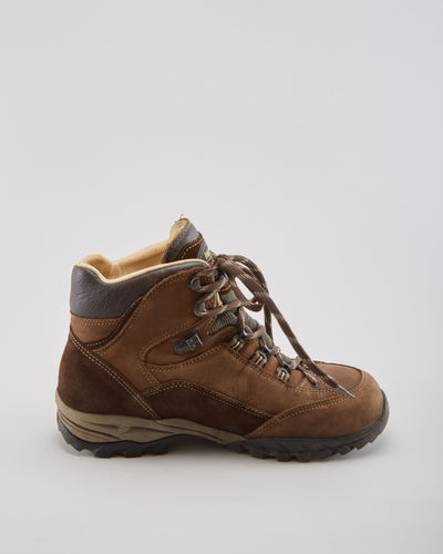 Meindl Hiking Brown Leather Boots - Mens UK 7