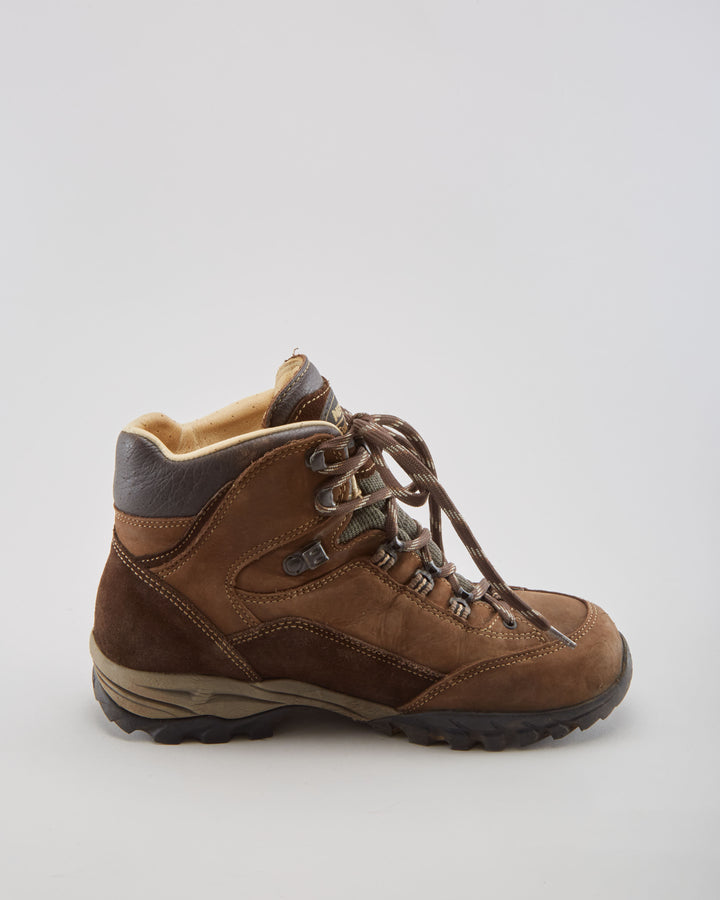 Meindl Hiking Brown Leather Boots - Mens UK 7