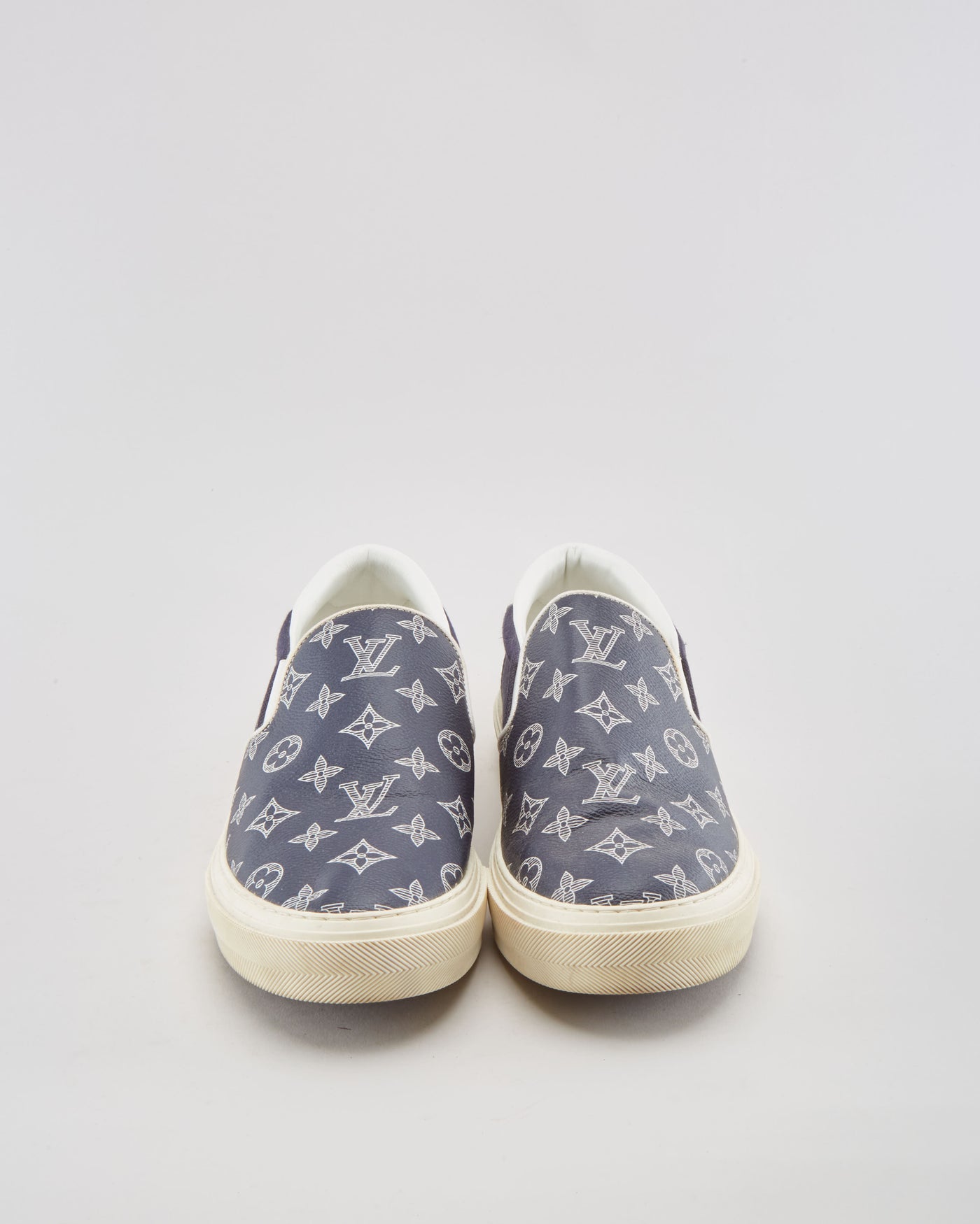 Louis Vuitton LV Trocadero Leather Slip On Shoes - Mens UK 9 – Rokit