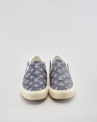 Louis Vuitton LV Trocadero Leather Slip On Shoes - Mens UK 9