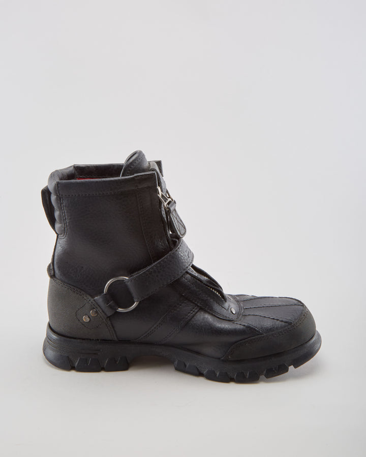 Polo Ralph Lauren Motorcycle Boots -  Mens UK 8