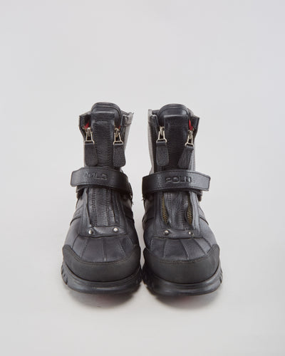Polo Ralph Lauren Motorcycle Boots -  Mens UK 8