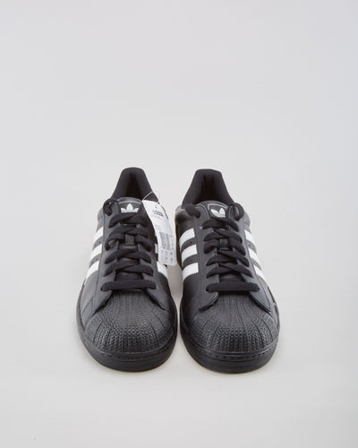 Adidas Superstar Black Brand New With Tag - Mens UK 11 1/2