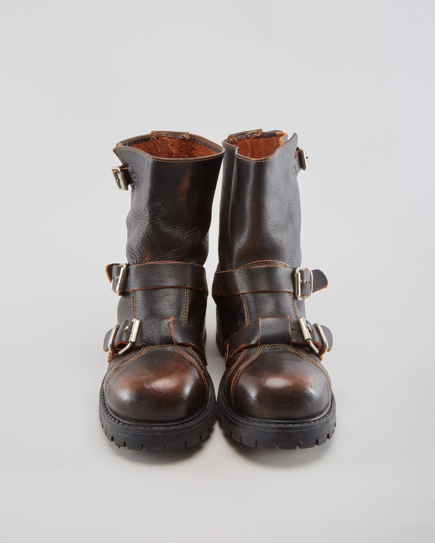 Vintage Stone Ridge Brown Boots - Mens UK 8