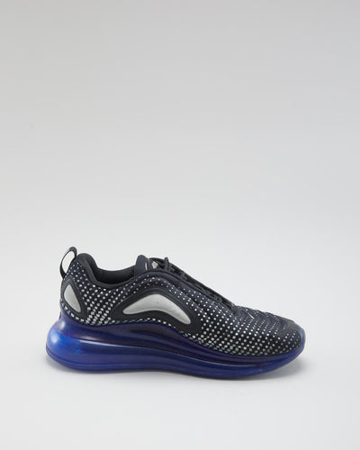Nike Air Max 720 Pixel Black Blue - Mens UK 7