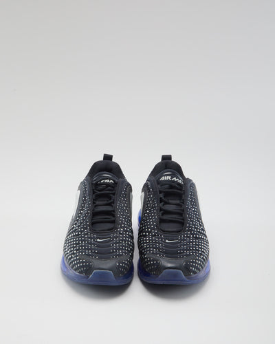 Nike Air Max 720 Pixel Black Blue - Mens UK 7