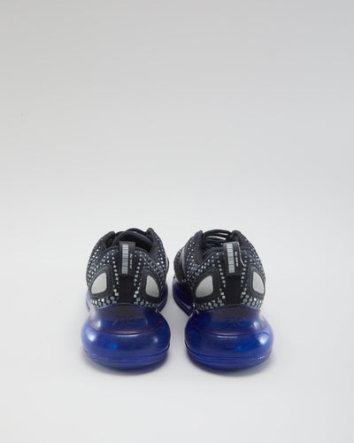 Nike Air Max 720 Pixel Black Blue - Mens UK 7
