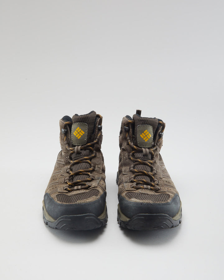Columbia Waterproof Brown Hiking Boots - Mens UK 9.5
