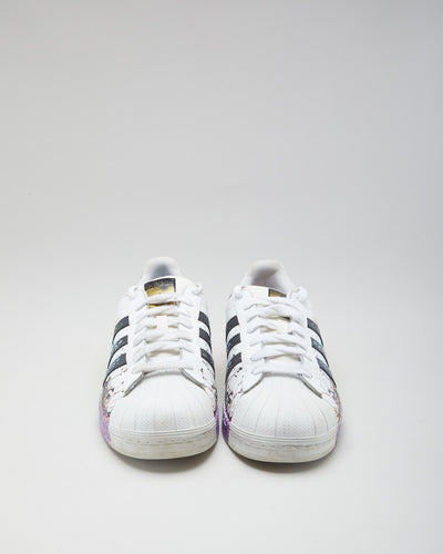 Custom Sneakers Adidas Superstar Color Rainbow Adidas Rainbow