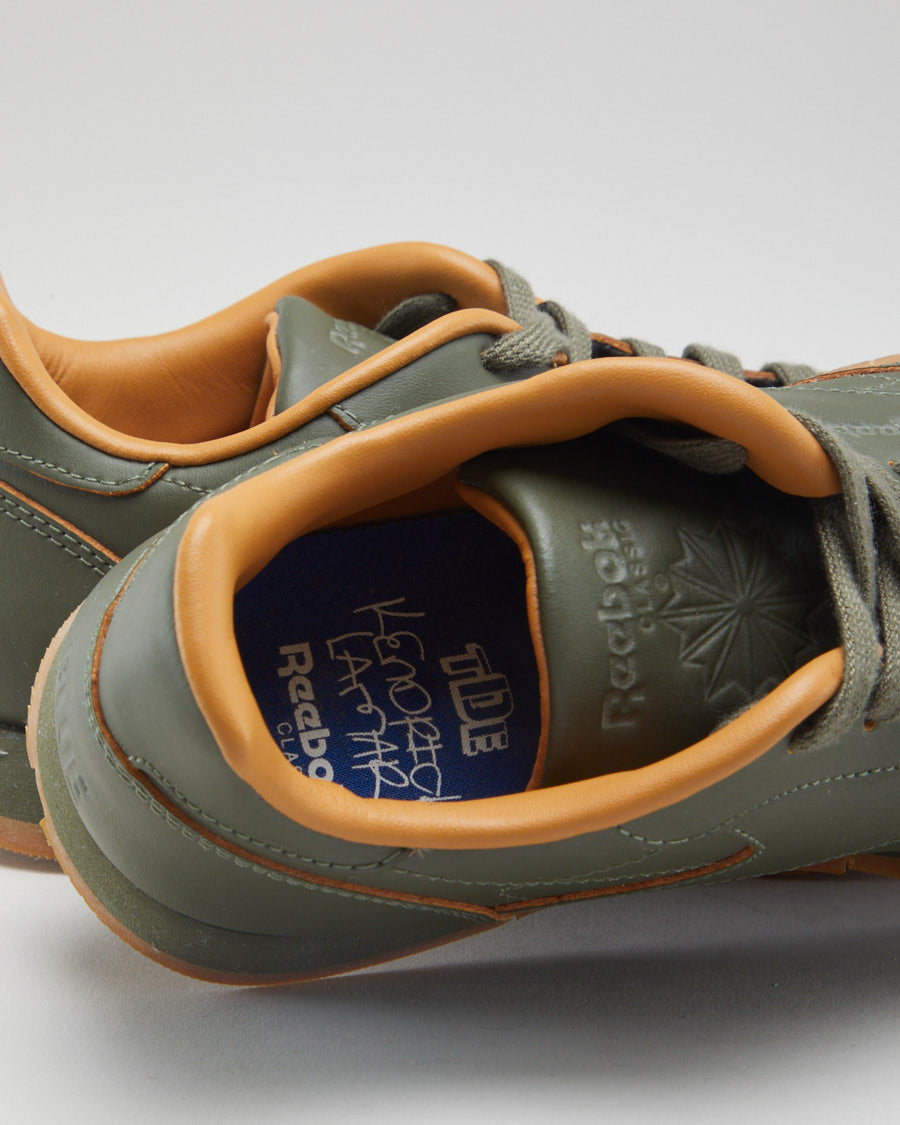 Reebok Classics x Kendrick Lamar Green Trainers - Mens UK 6.5