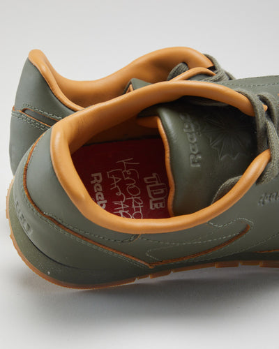 Reebok Classics x Kendrick Lamar Green Trainers - Mens UK 6.5
