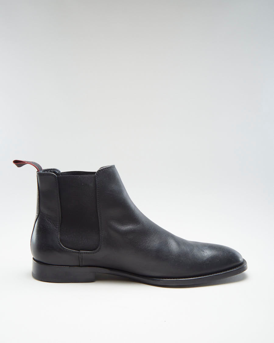 Paul Smith Black Leather Men's Ankle Boots - UK9.5