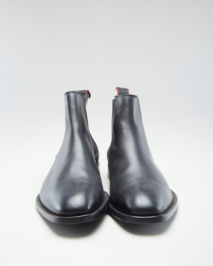 Paul Smith Black Leather Men's Ankle Boots - UK9.5