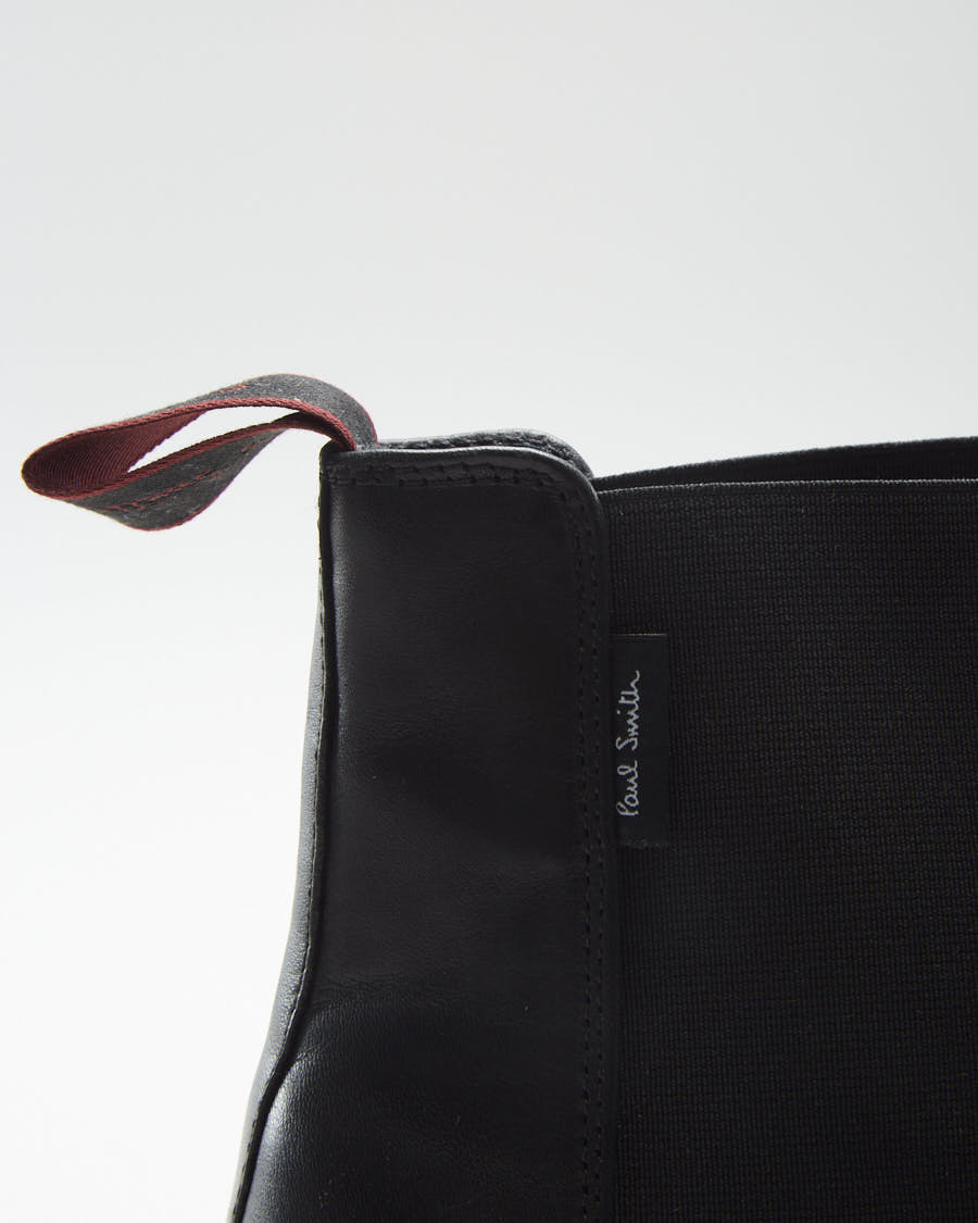 Paul Smith Black Leather Men's Ankle Boots - UK9.5
