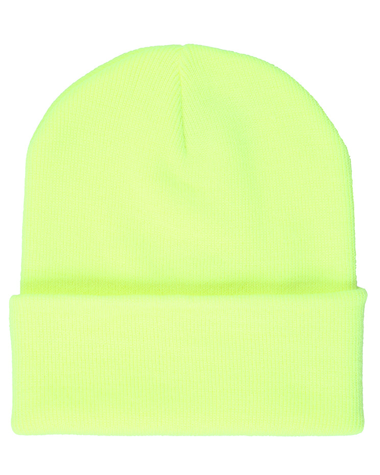 Neon Green Beanie Hat