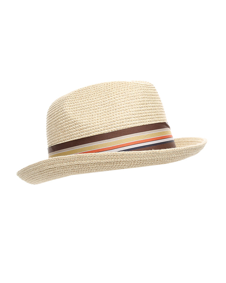 Bailey Of Hollywood Beige With A Brown Band Straw Style Hat - S