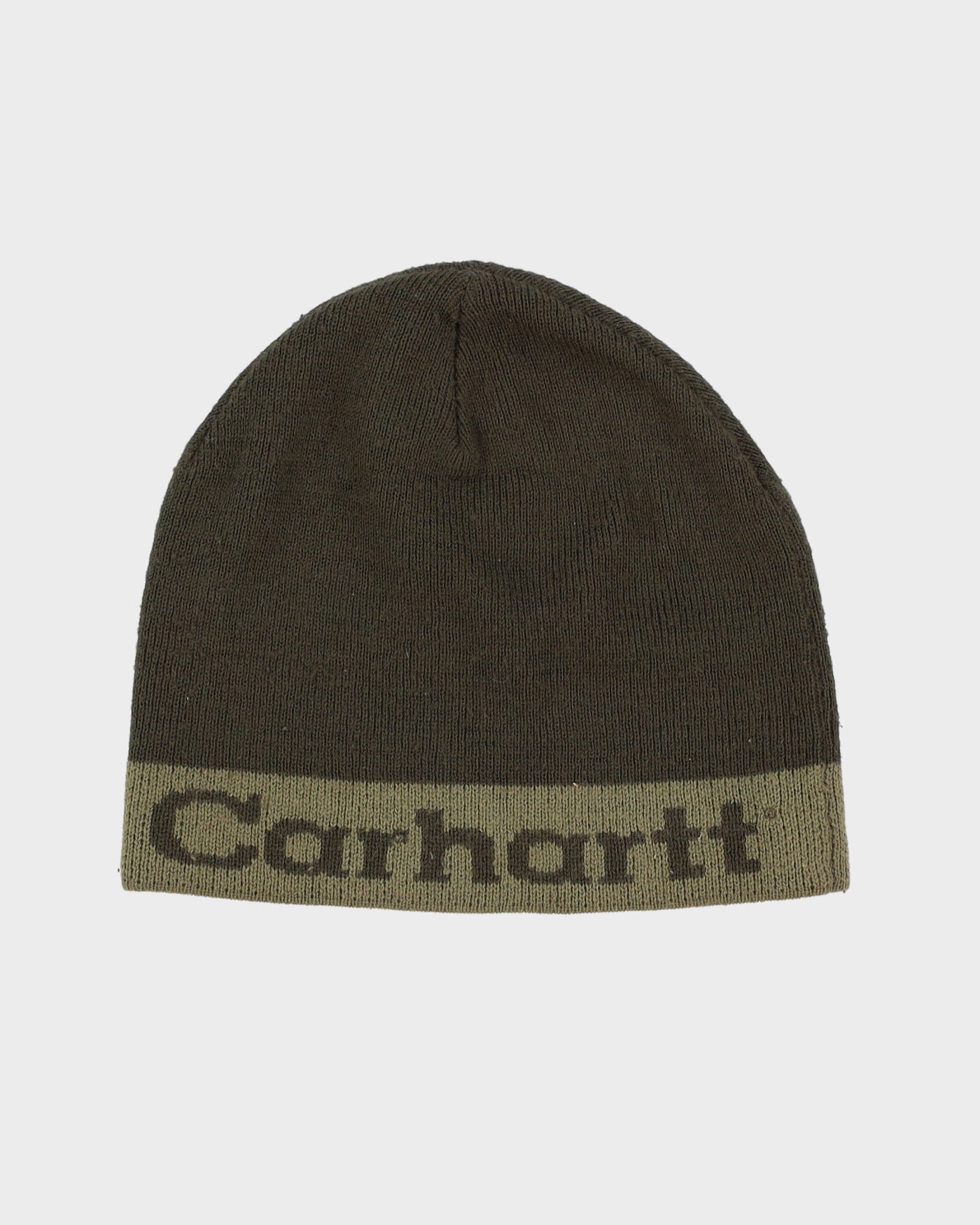 Carhartt Green Spellout Beanie