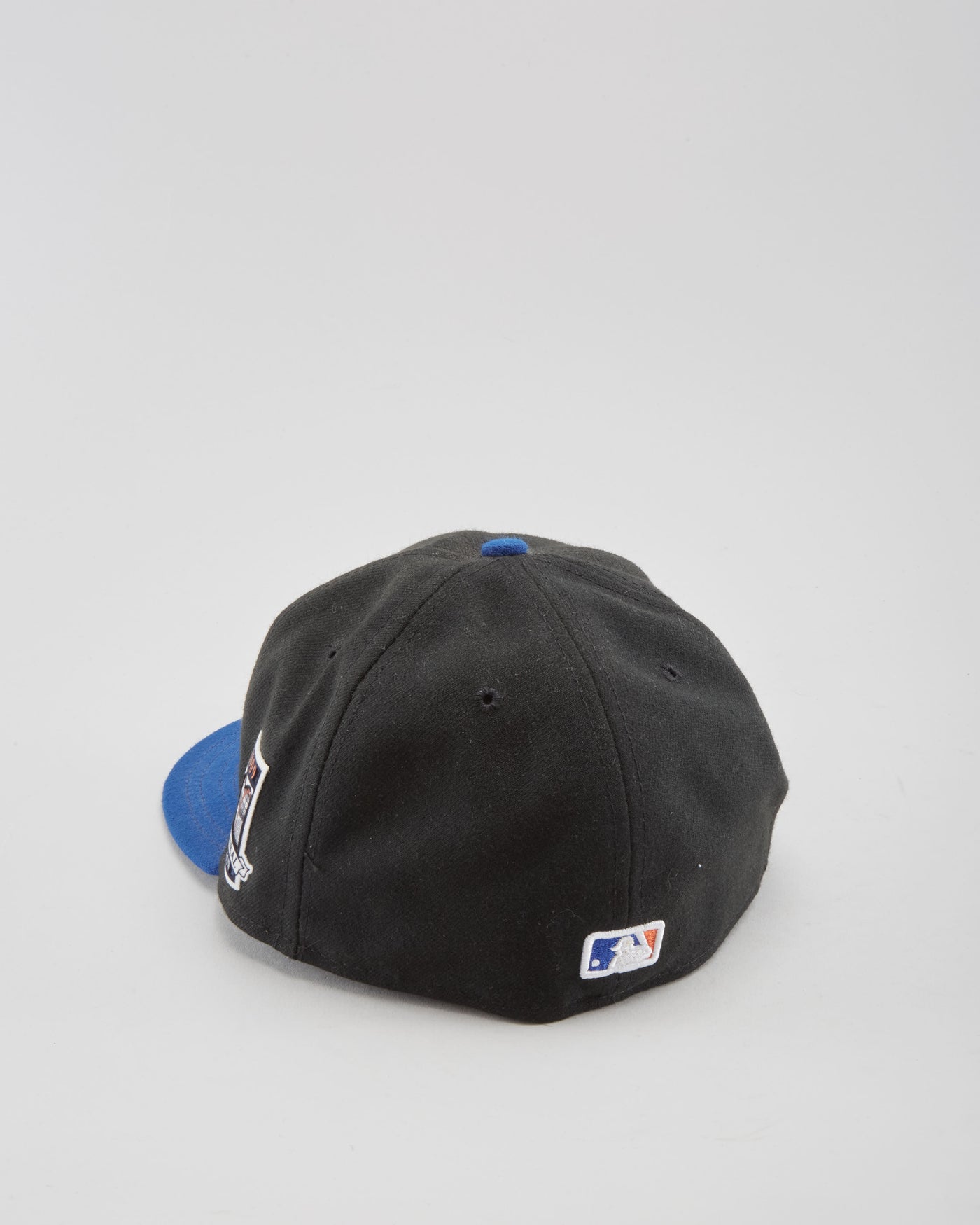 New Era MLB New York Mets Black and Blue Fitted Cap