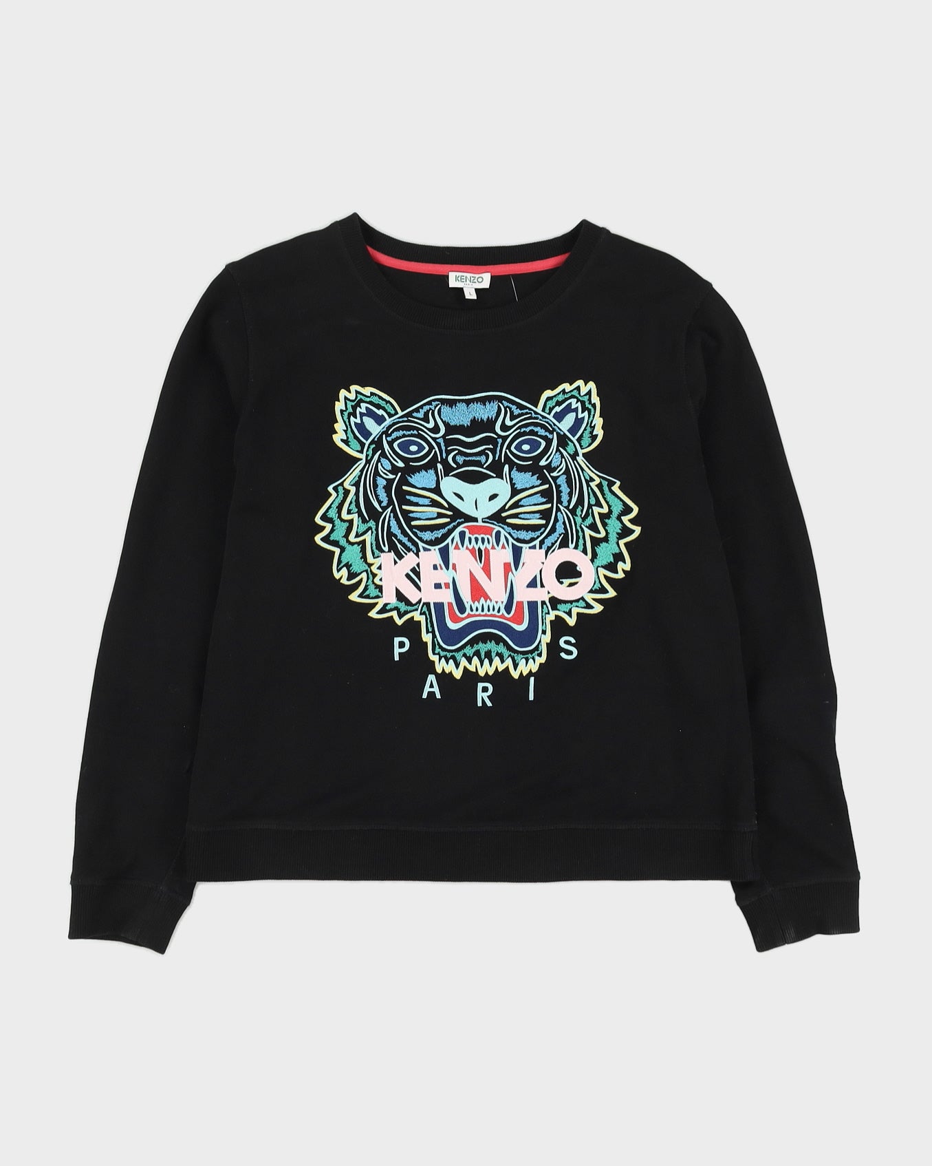 Kenzo Black Tiger Sweatshirt - L