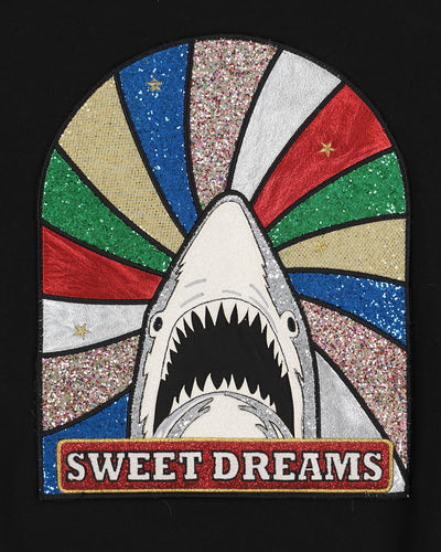 Yves Saint Laurent SS17 "Sweet Dreams" Shark Black Sweatshirt - S