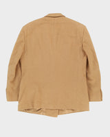 Vintage 80s Burberry Brown Blazer - S