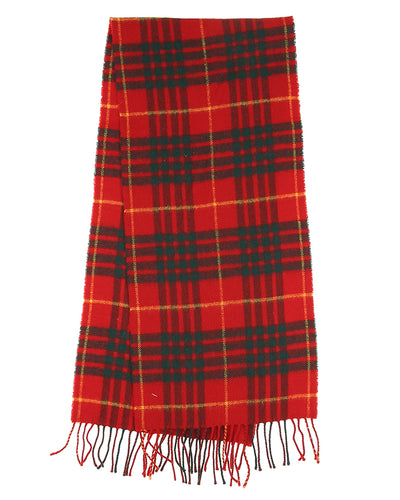 Vintage Lochcarron tartan lambswool scarf