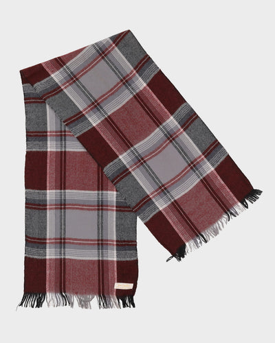 Serge Saint Yves Plaid Scarf