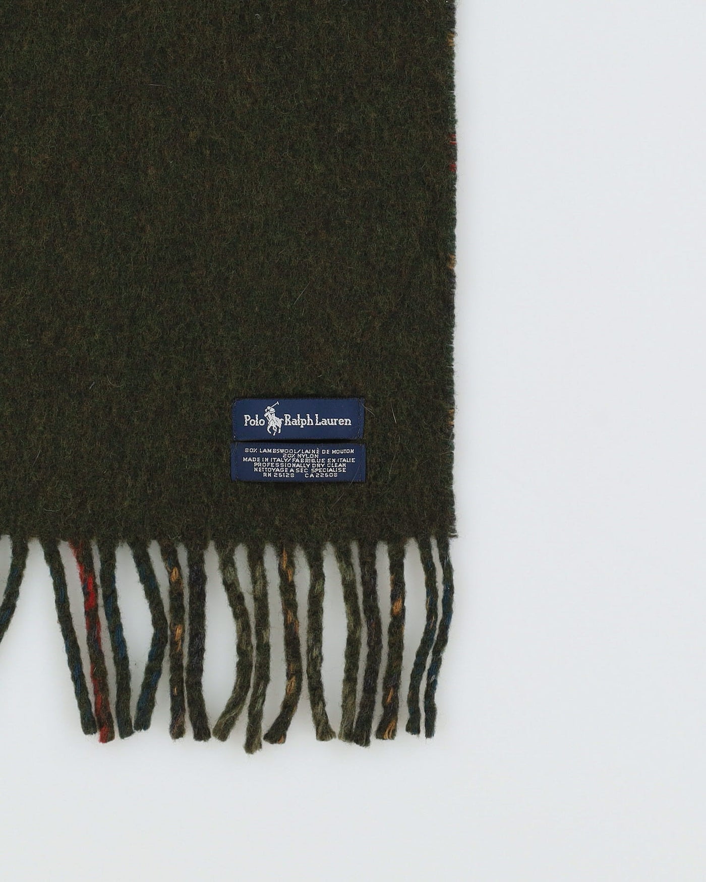 Polo Ralph Lauren Fringed Lambswool Scarf