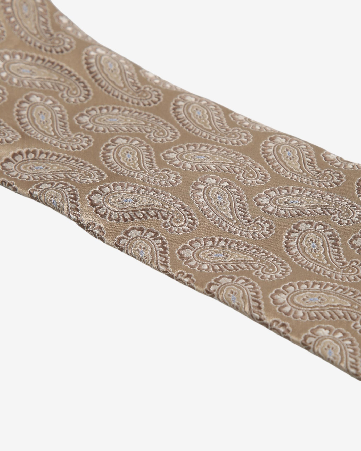 DKNY Repeat Pattern Paisley Silk Tie