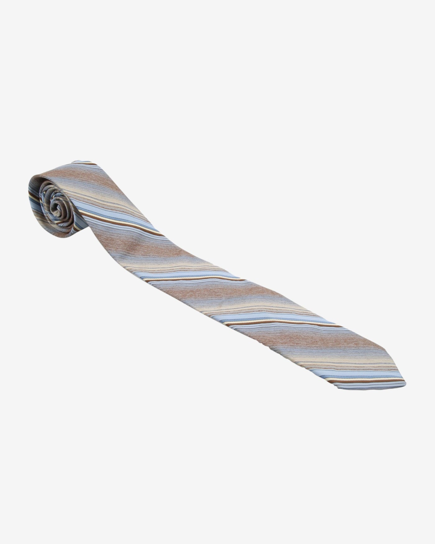 Vintage Christian Dior Striped Patterned Tie