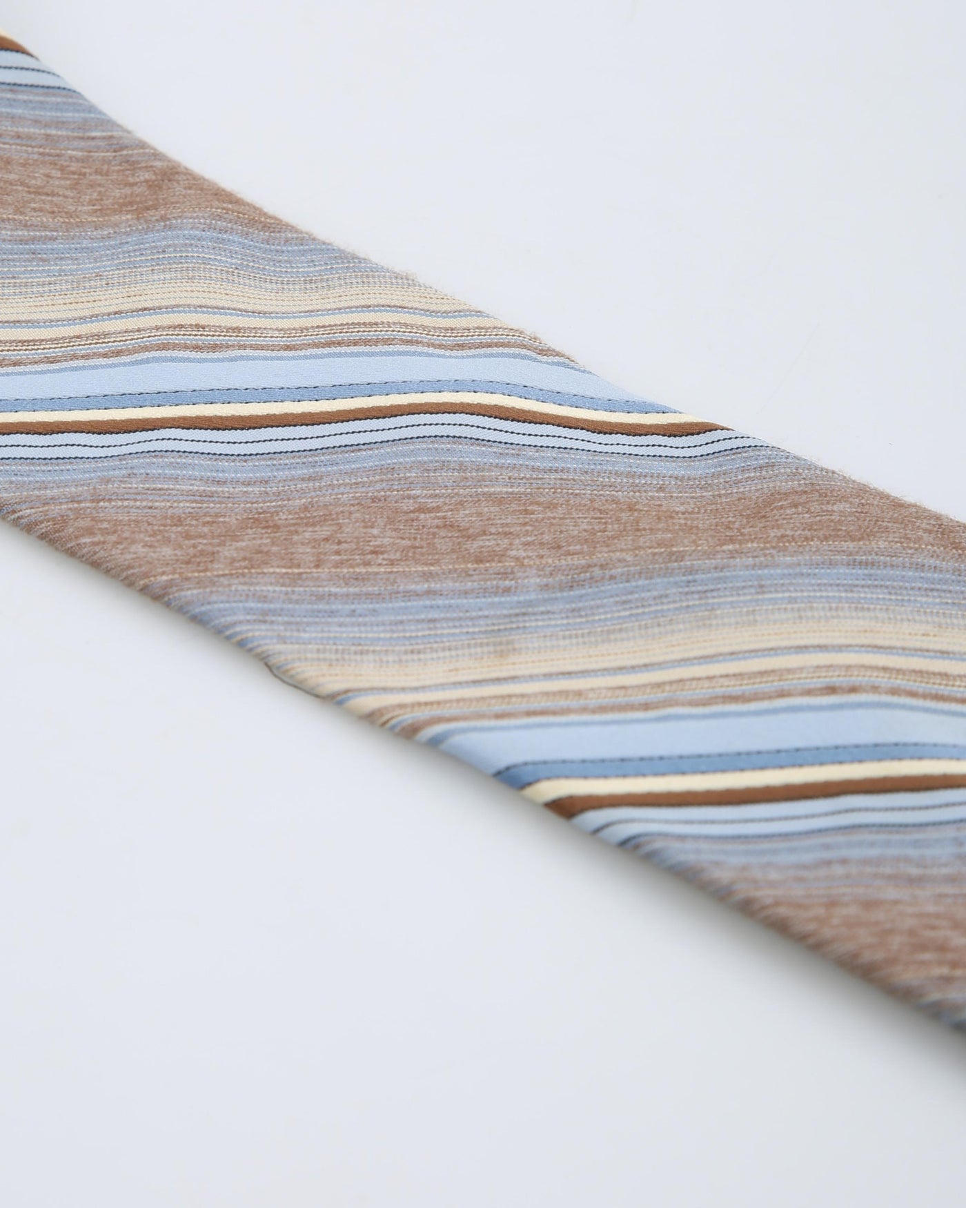 Vintage Christian Dior Striped Patterned Tie