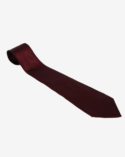 Vintage 50s Red Patterned Tie