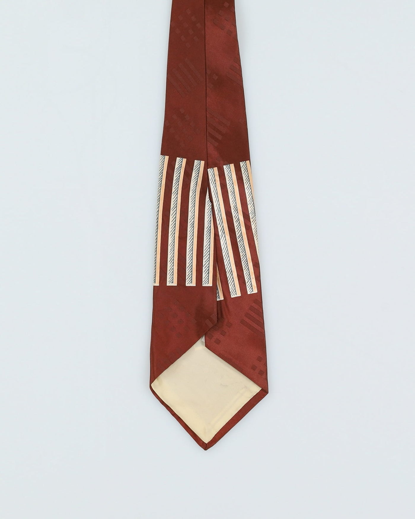 Vintage 30s / 40s Brown Patterned Tie