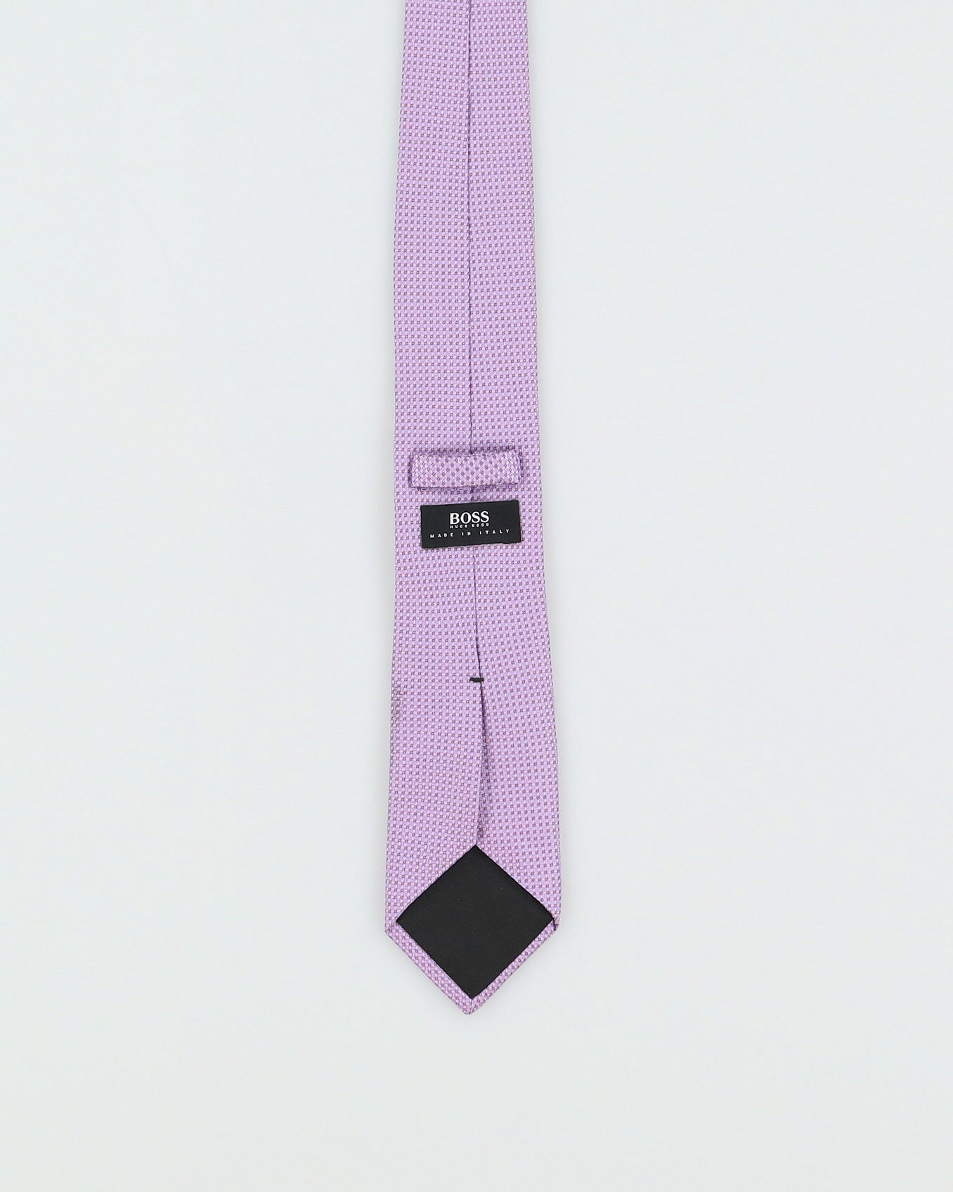 Hugo Boss Purple Patterned Silk Tie â Rokit