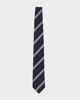 Gucci Blue Striped Silk Tie