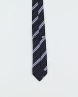 Gucci Blue Striped Silk Tie