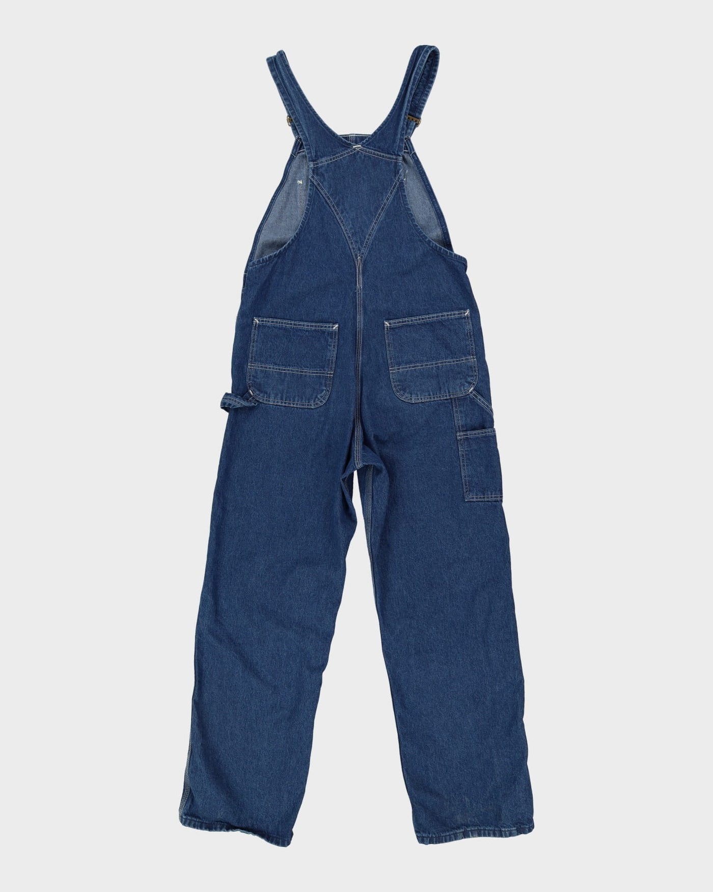 Vintage 90s Carhartt Blue Long Fit Dungarees - W34 L30