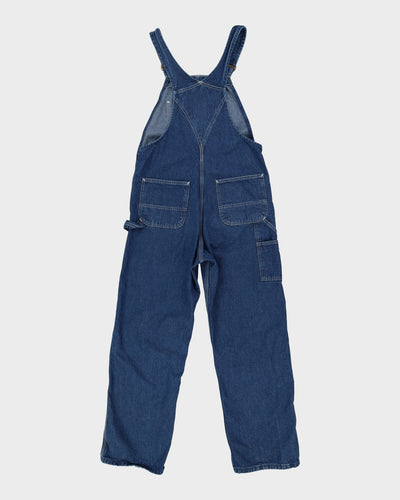 Vintage 90s Carhartt Blue Long Fit Dungarees - W34 L30