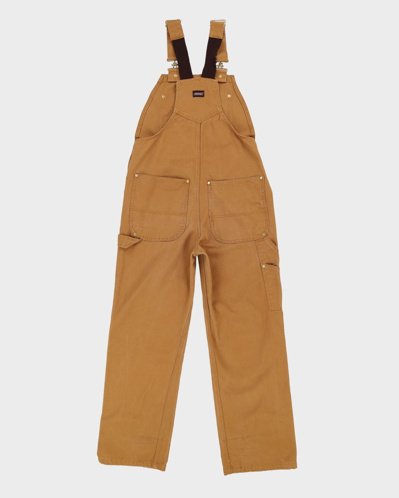 Dickies Beige Denim Dungarees - W32 L30