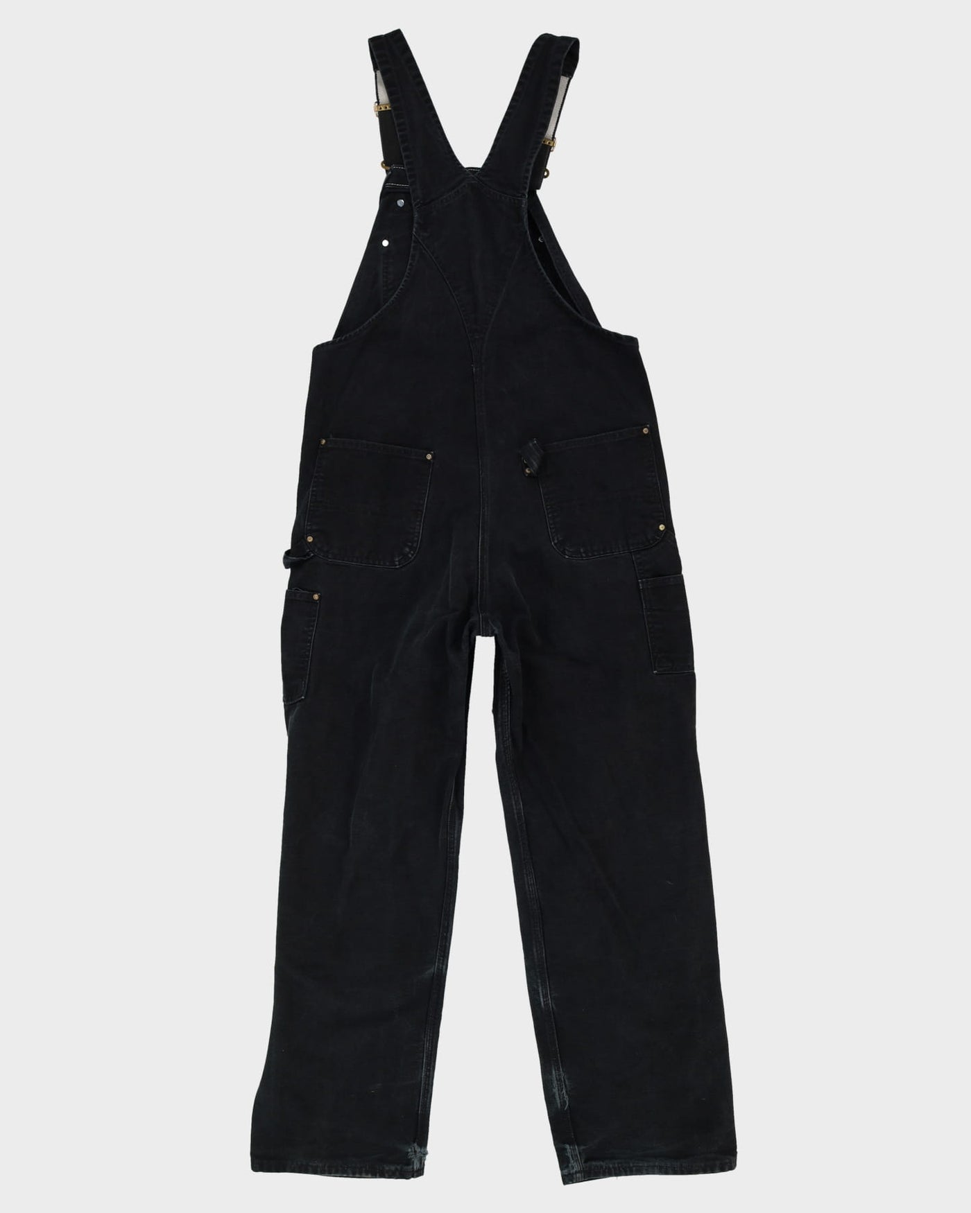 Vintage Carhartt Black Double Knee Dungarees - W38 L33