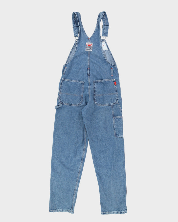 Ikeda Blue Denim Dungarees - W34 L33