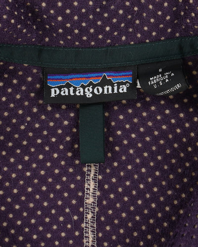 Vintage 90s Patagonia Off-White / Faded Pink Fleece - S