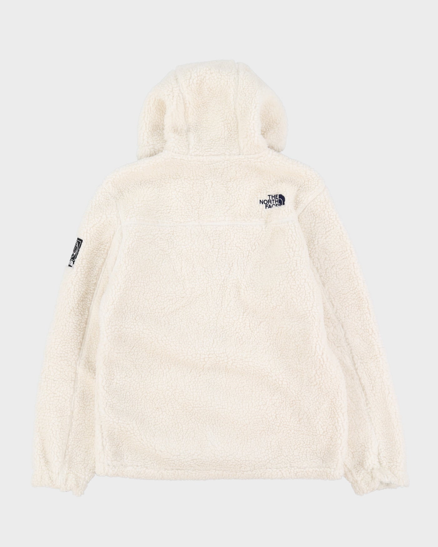 The North Face White / Navy Fleece - M