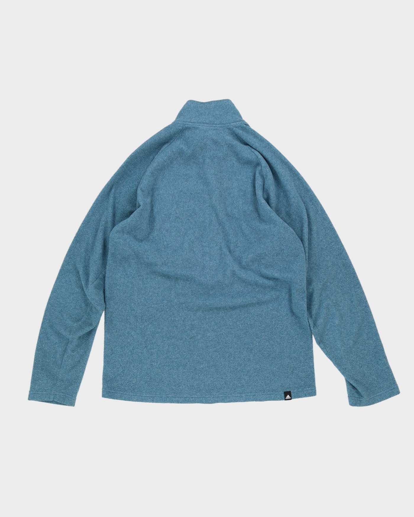 Adidas Blue Full-Zip Tech Fleece - L