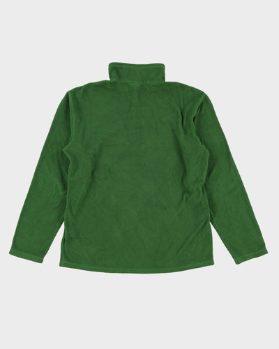 The North Face Green Full Zip Fleece - M