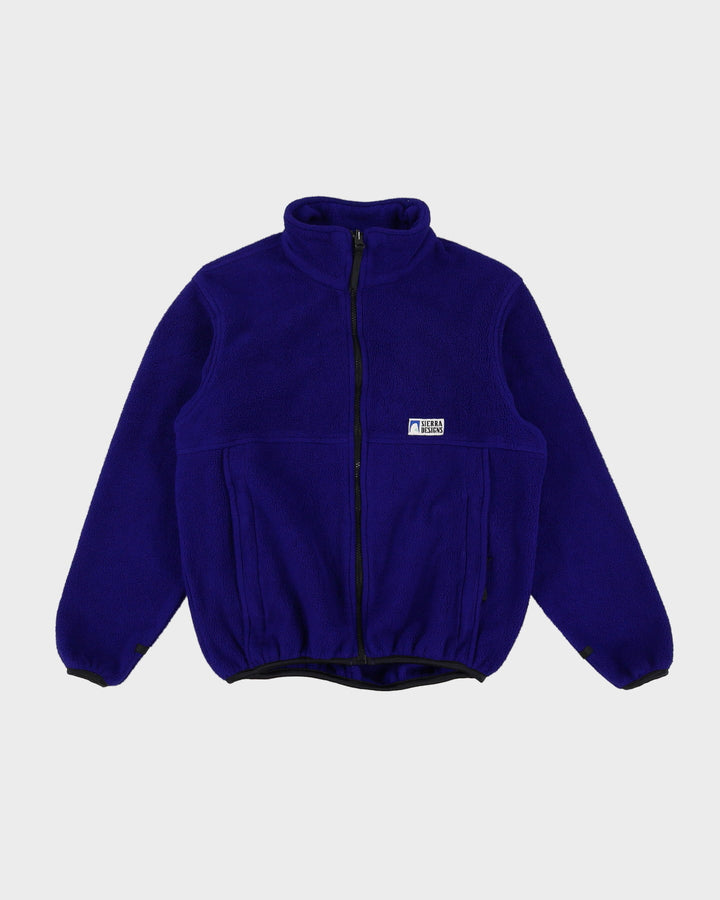 Vintage 90s Sierra Designs Purple Full-Zip Oversized Fleece - S