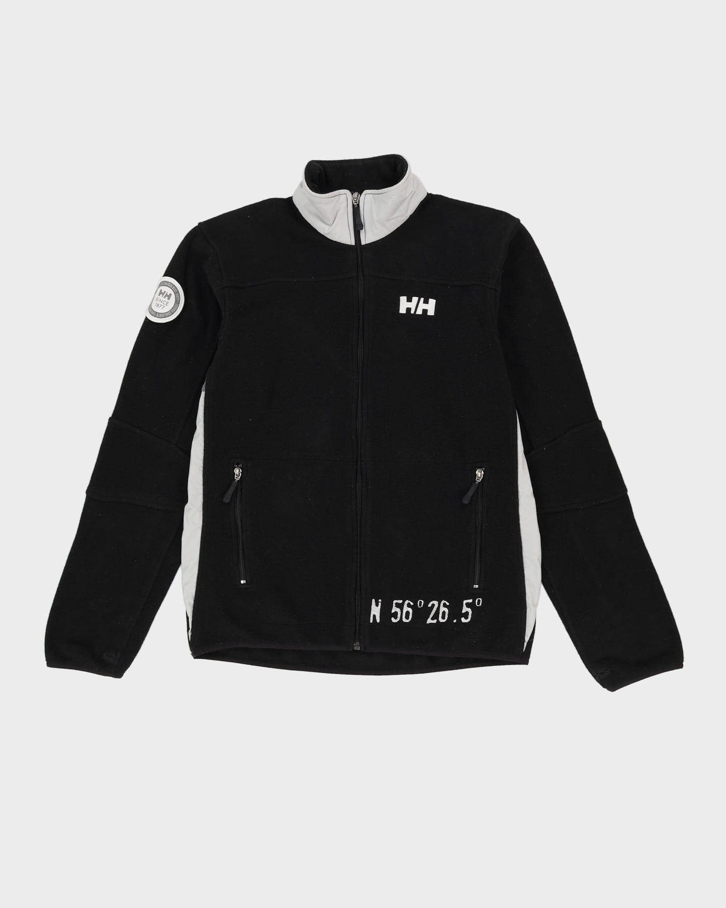 Helly Hansen Black Full-Zip Fleece - L